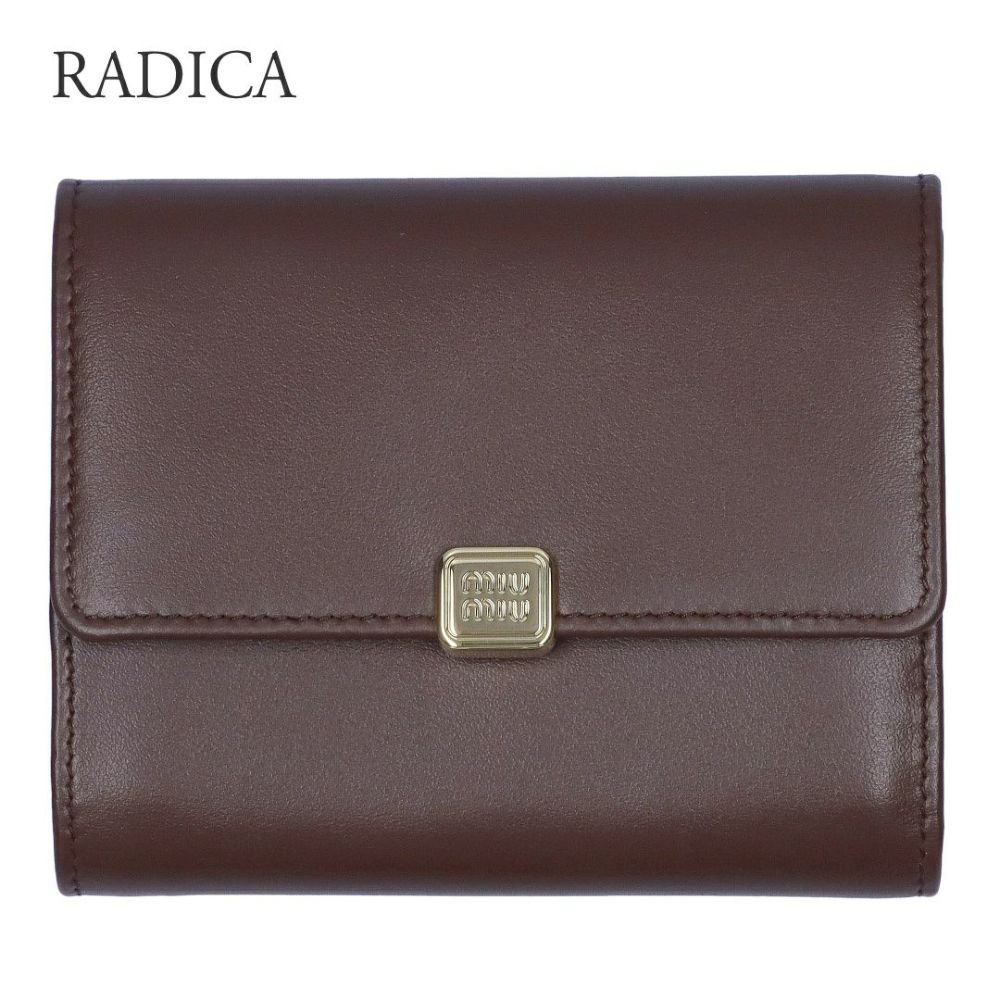 ミュウミュウ MIUMIU 折財布 5MH040 2CVX 【お取り寄せ】