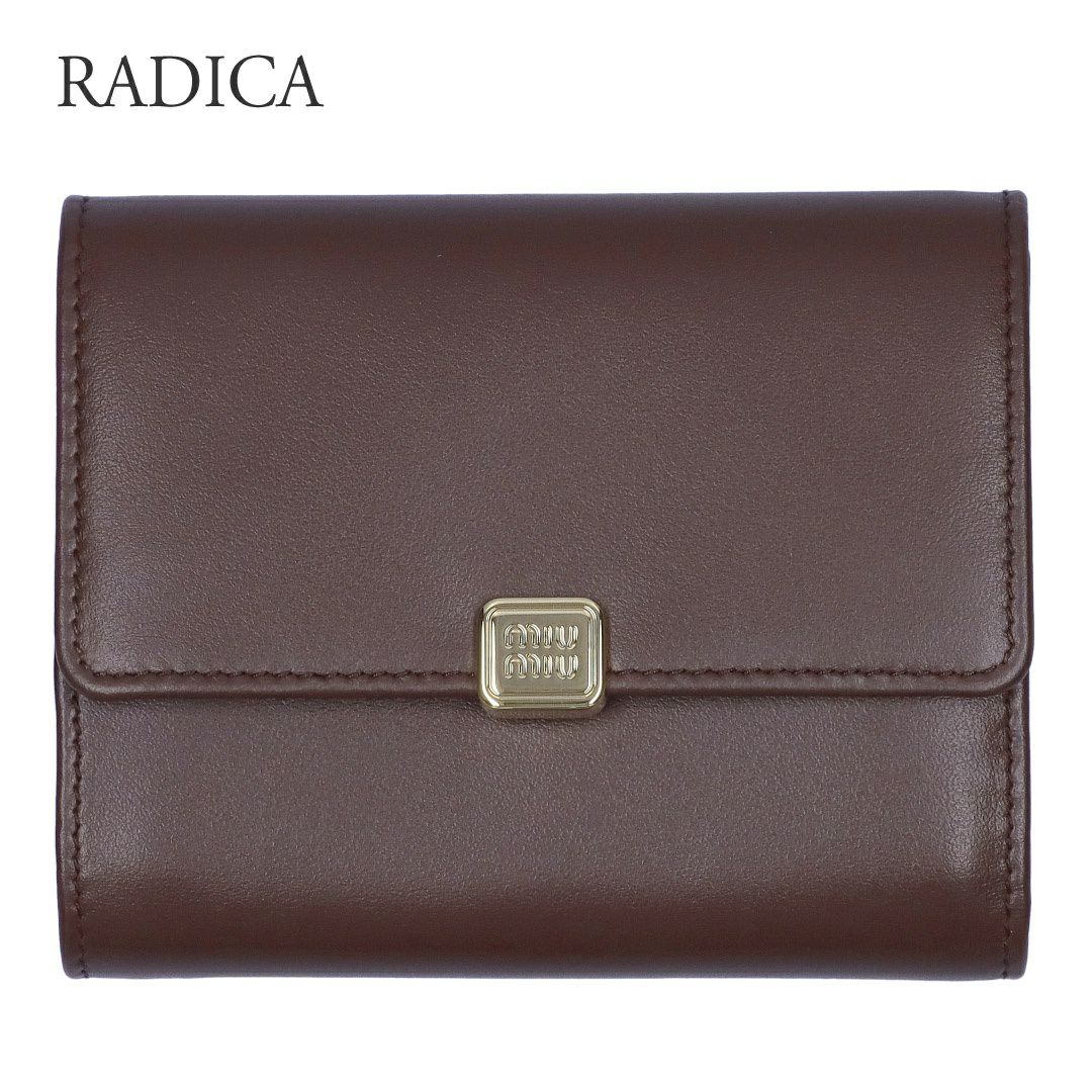 ミュウミュウ MIUMIU 折財布 5MH040 2CVX 【お取り寄せ】