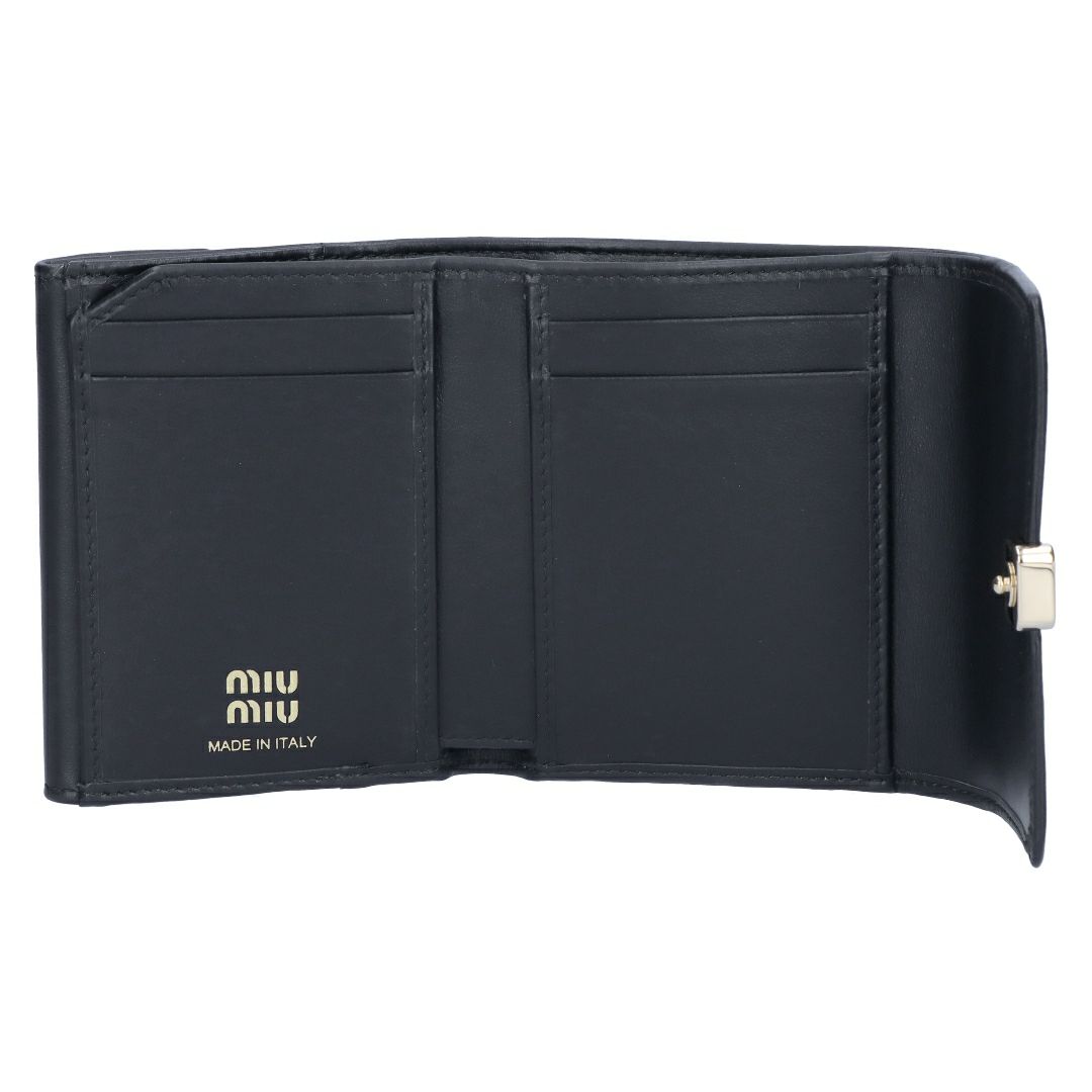 ミュウミュウ MIUMIU 折財布 三つ折り財布 5MH043 2CVX 【お取り寄せ】