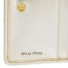 ミュウミュウ MIUMIU 折財布 二つ折り財布 MATELASSE マテラッセ マトラッセ 5MV204 AFPP F0846 PIRITE 【お取り寄せ】