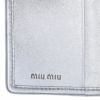 ミュウミュウ MIUMIU キーケース MATELASSE マテラッセ マトラッセ 5PG004 AFPP F0118 ARGENTO 【お取り寄せ】