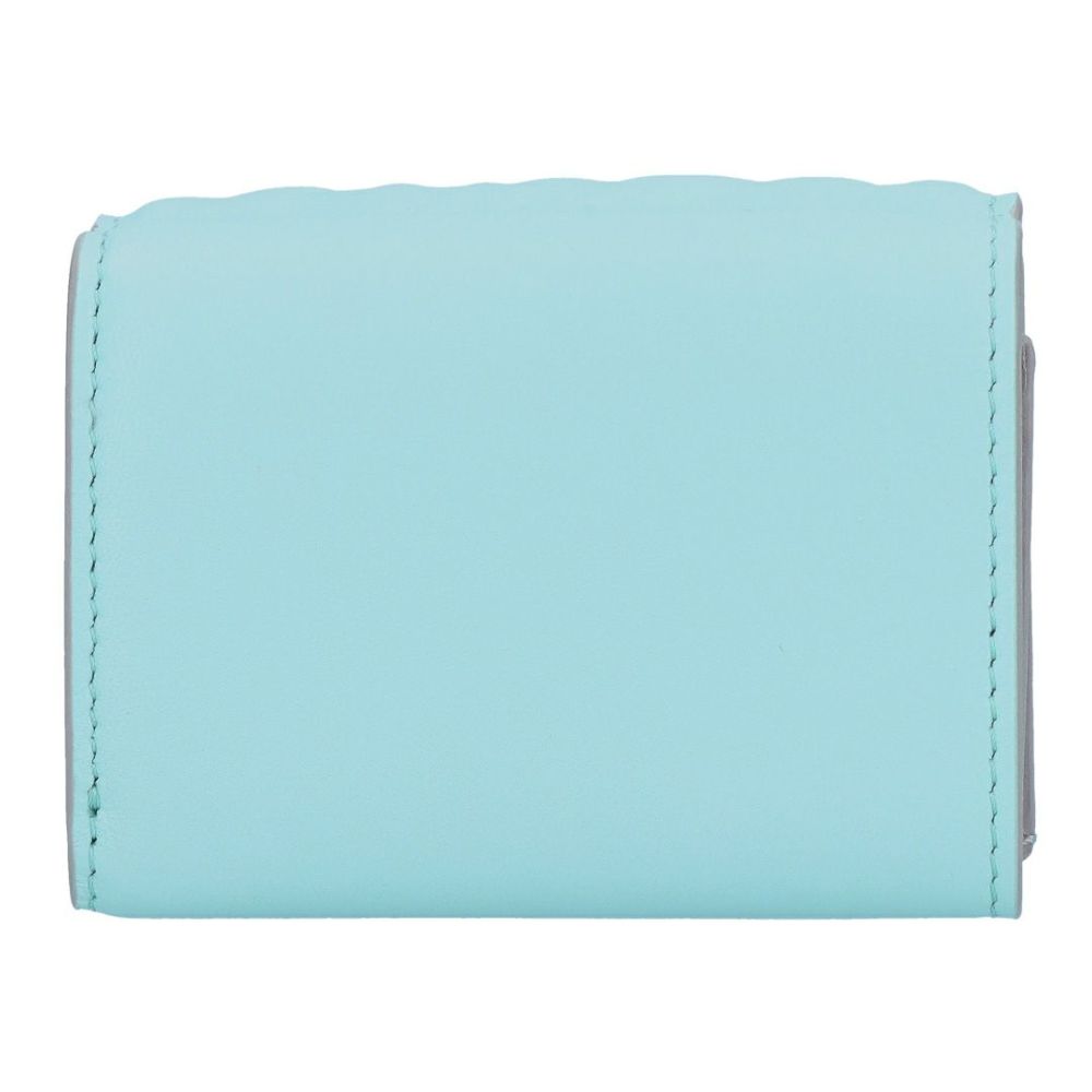 フェンディ FENDI 折財布 三つ折り財布 BAGUETTE バゲット 8M0395 AT00 F1PQI AQUIPER+TORTORA FFモチーフ マイクロ ライトブルー 【お取り寄せ】