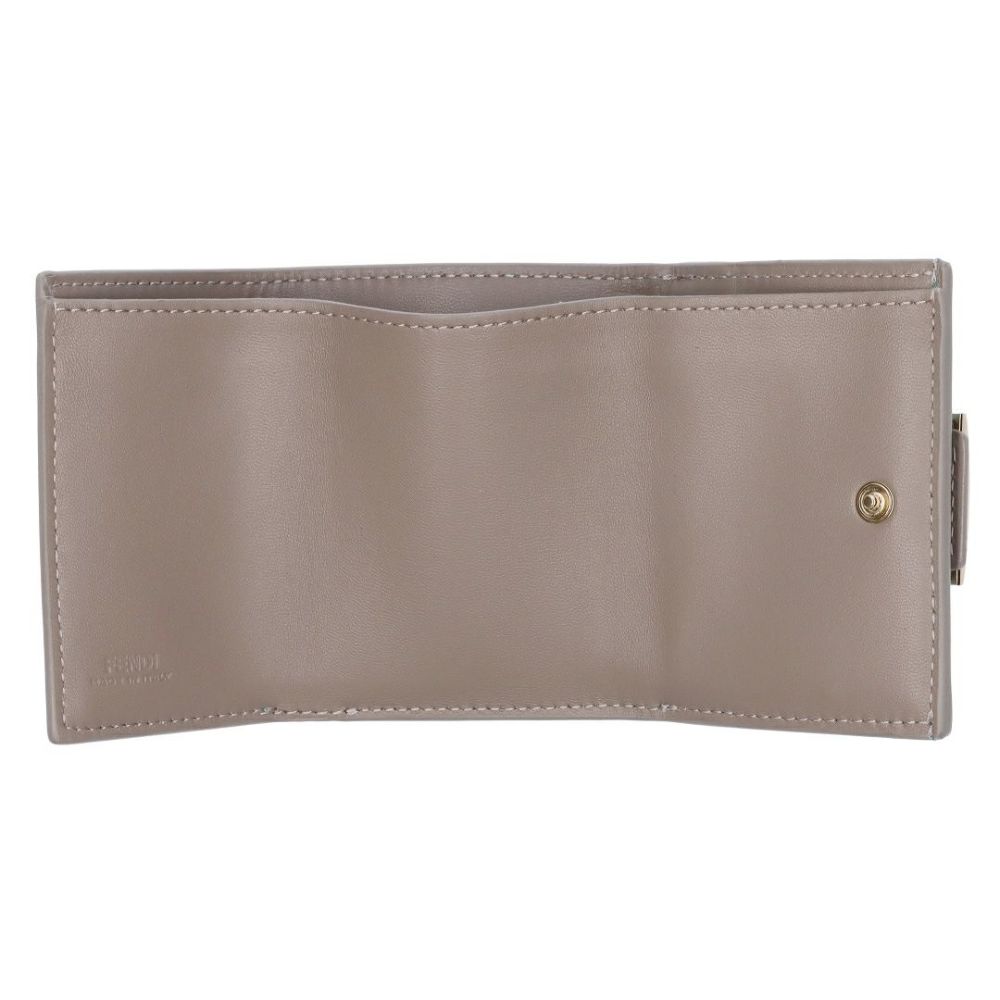 フェンディ FENDI 折財布 三つ折り財布 BAGUETTE バゲット 8M0395 AT00 F1PQI AQUIPER+TORTORA FFモチーフ マイクロ ライトブルー 【お取り寄せ】