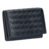ボッテガヴェネタ BOTTEGA VENETA 折財布 3つ折り財布 イントレチャート 515385 VO0B2 8885 NERO/GY