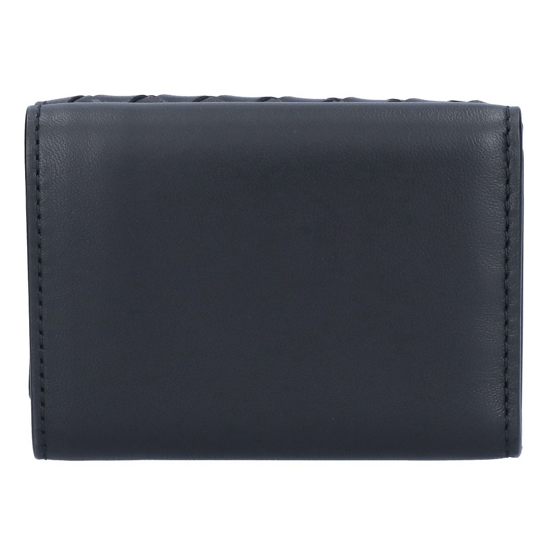 ボッテガヴェネタ BOTTEGA VENETA 折財布 3つ折り財布 イントレチャート 515385 VO0B2 8885 NERO/GY