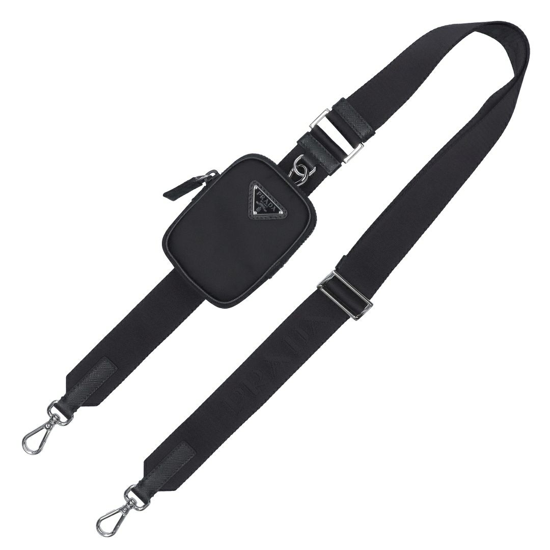 プラダ PRADA ショルダーバッグ BANDOLIERA 2VH133 2DMH XMP F0002 NERO 【お取り寄せ】