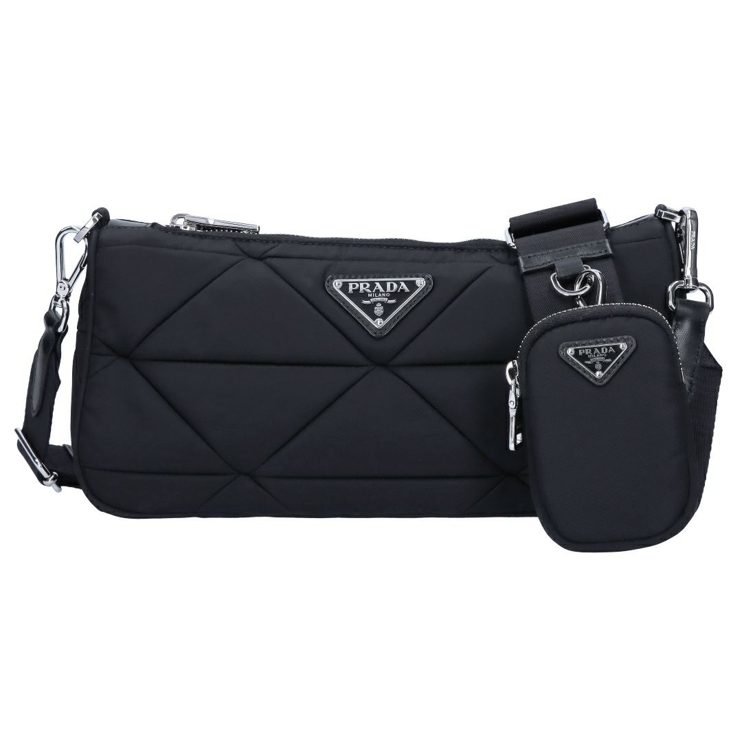 プラダ PRADA ショルダーバッグ SACCA 1BC237 RDJN B9O F0002 NERO 【お取り寄せ】