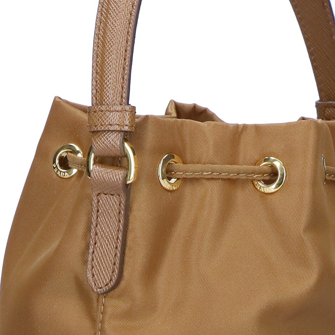 プラダ PRADA 2WAYバッグ バケットバッグ SECCHIELLO 1BH038 RV44 UOO F0134 BRANDY 【お取り寄せ】