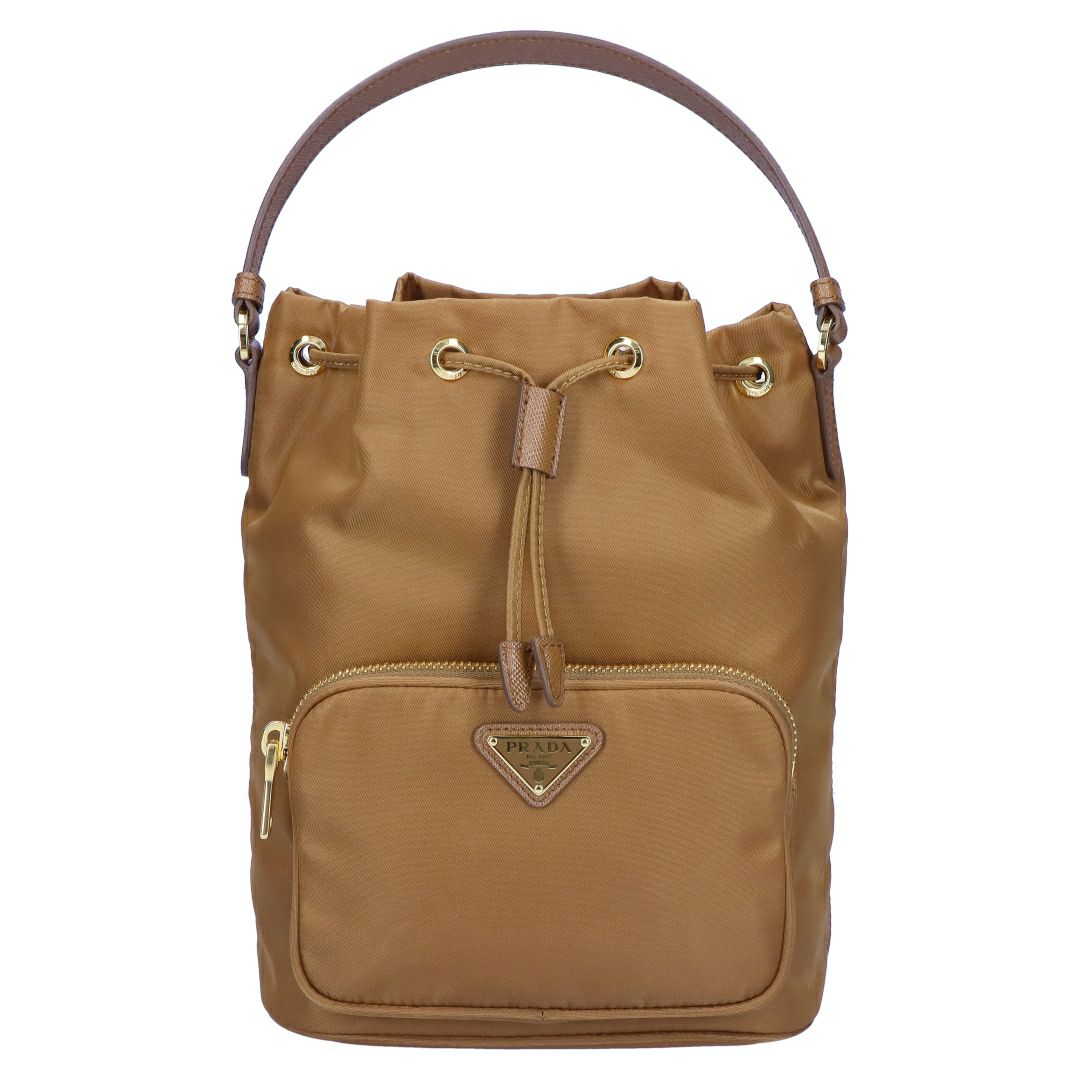 プラダ PRADA 2WAYバッグ バケットバッグ SECCHIELLO 1BH038 RV44 UOO F0134 BRANDY 【お取り寄せ】