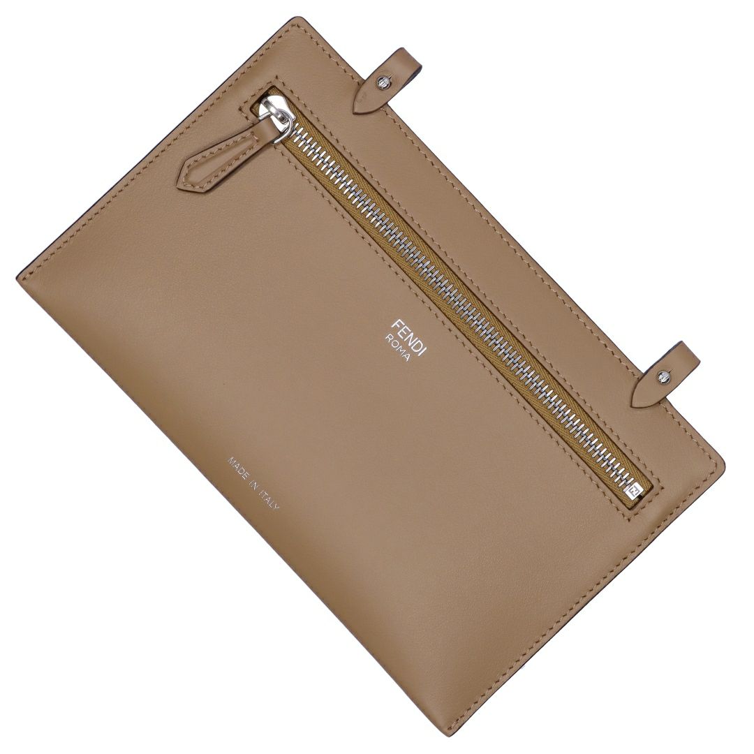 フェンディ FENDI トートバッグ ロール ラージ 8BH425 AT14 F1QDO FFジャカードベルベット CAPPUCCINO+SAND+P カプチーノ 【お取り寄せ】