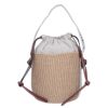 クロエ CHLOE かごバッグ 2WAYバッグ WOODY SMALL ウッディ スモール CHC22SS381 G55 101 WHITE バスケット