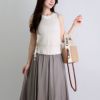 クロエ CHLOE かごバッグ 2WAYバッグ WOODY SMALL ウッディ スモール CHC22SS381 G55 101 WHITE バスケット