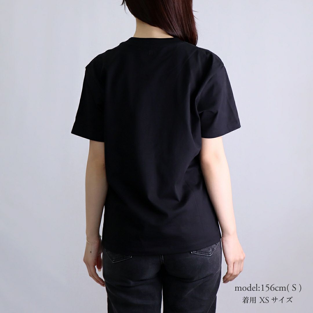アミパリス AMI PARIS ユニセックス メンズ レディース 半袖Tシャツ RED AMI DE COEUR BFUTS035.724