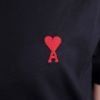 アミパリス AMI PARIS ユニセックス メンズ レディース 半袖Tシャツ RED AMI DE COEUR BFUTS035.724
