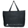 アディダスバイステラマッカートニー ADIDAS BY STELLA MCCARTNEY ロゴトートバッグ HY4085 BLACK/WHITE/BLACK