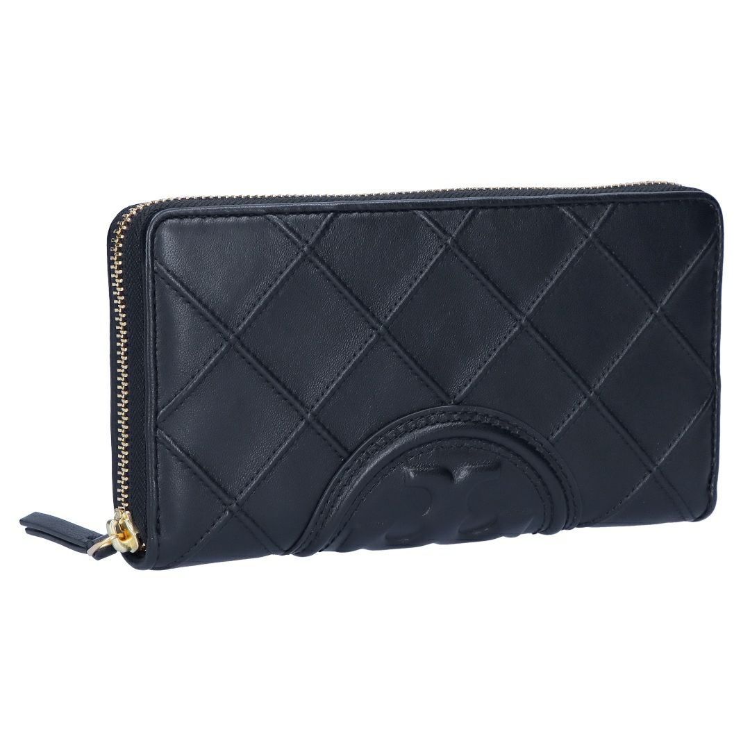 トリーバーチ TORY BURCH 長財布 FLEMING SOFT ZIP CONTINENTAL WALLET フレミング 140344 001 BLACK