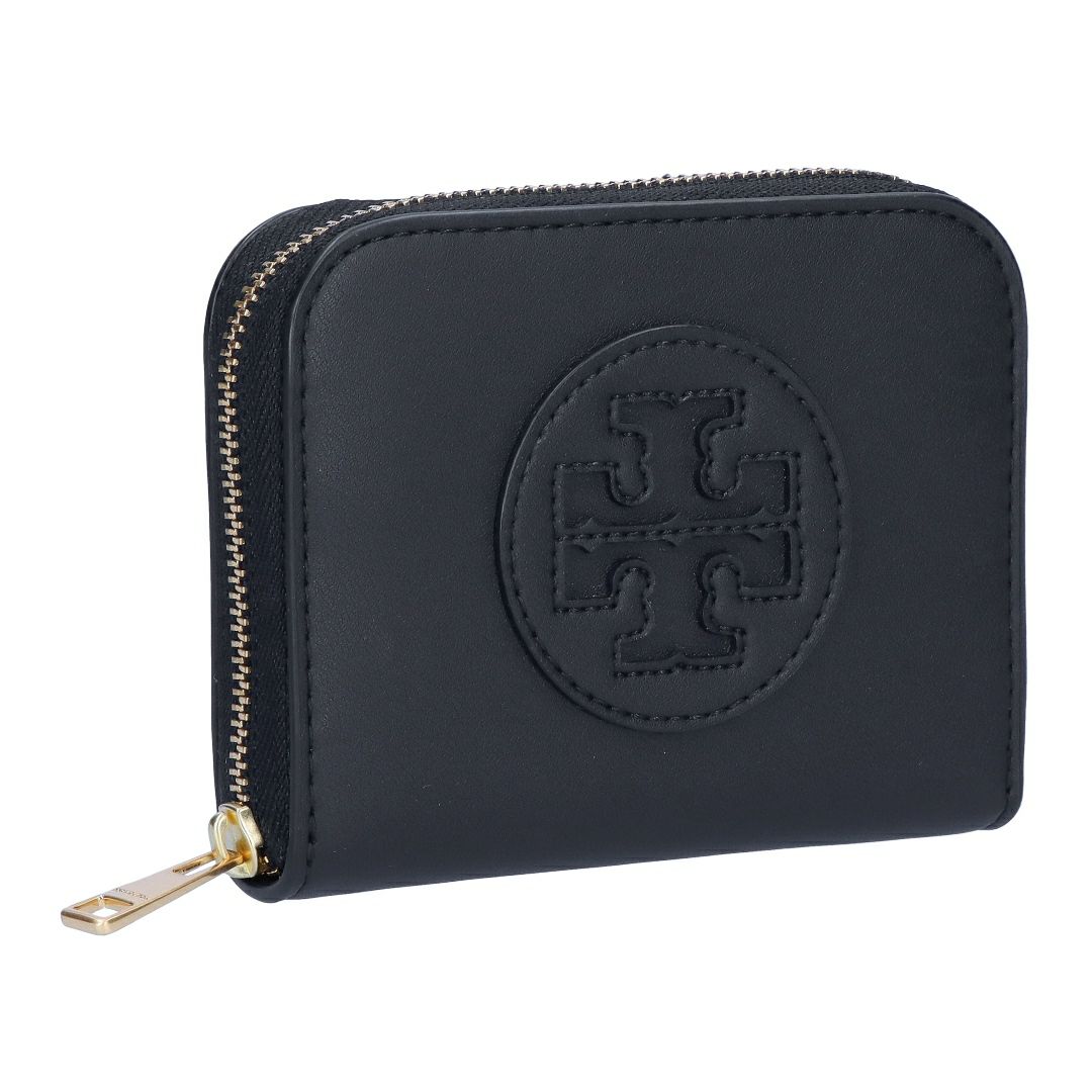 トリーバーチ TORY BURCH 折財布 コインケース カードケース ELLA BIO SMALL ZIP WALLET エラ 157505 001 BLACK