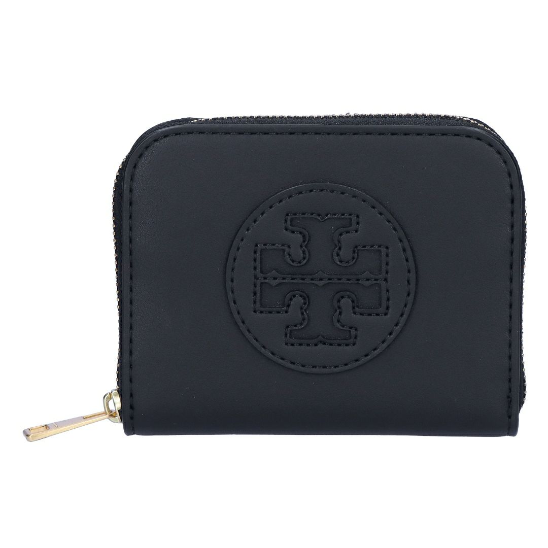 トリーバーチ TORY BURCH 折財布 コインケース カードケース ELLA BIO SMALL ZIP WALLET エラ 157505 001 BLACK