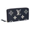 ルイヴィトン LOUIS VUITTON 長財布 ラウンド財布 ジッピー・ウォレット M80481 アンプラント ブラック