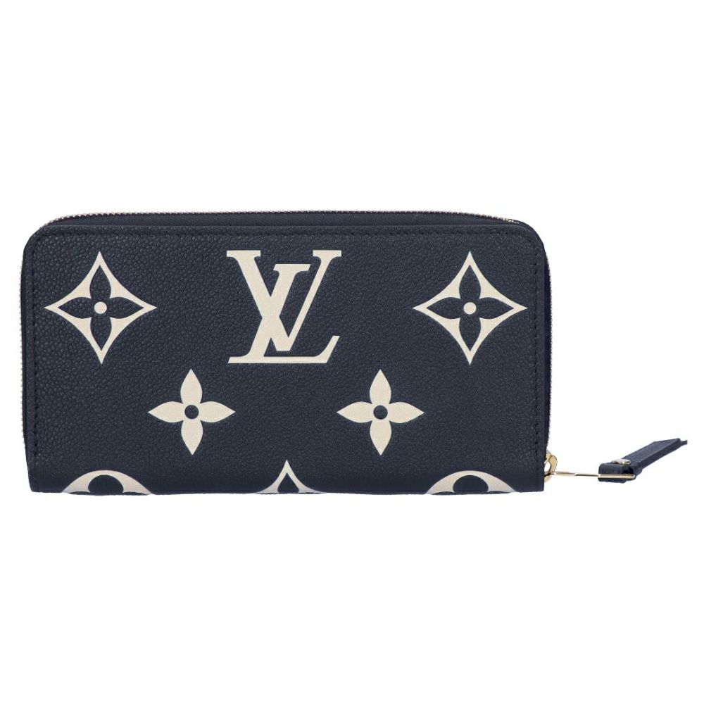 ルイヴィトン LOUIS VUITTON 長財布 ラウンド財布 ジッピー・ウォレット M80481 アンプラント ブラック