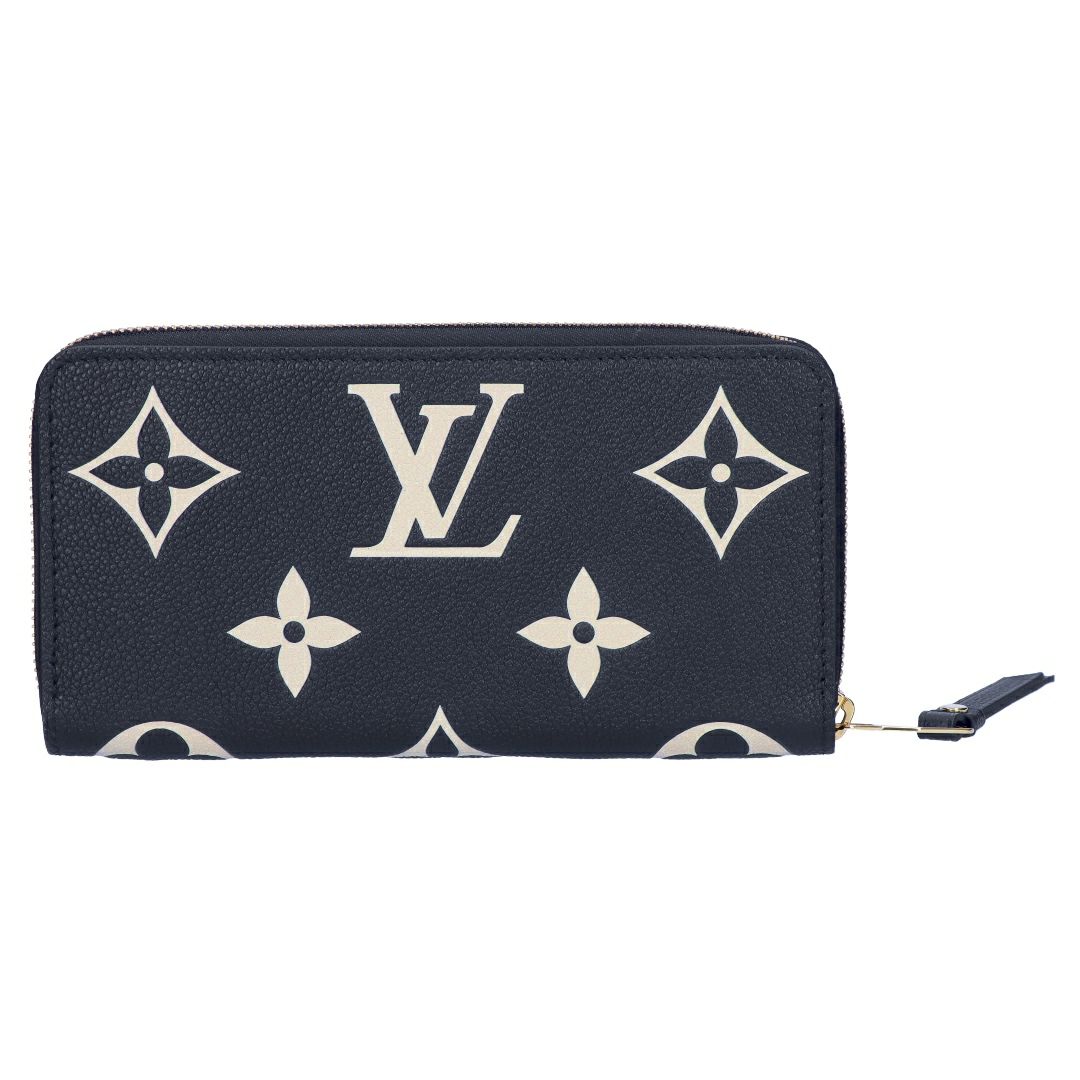 ルイヴィトン LOUIS VUITTON 長財布 ラウンド財布 ジッピー・ウォレット M80481 アンプラント ブラック