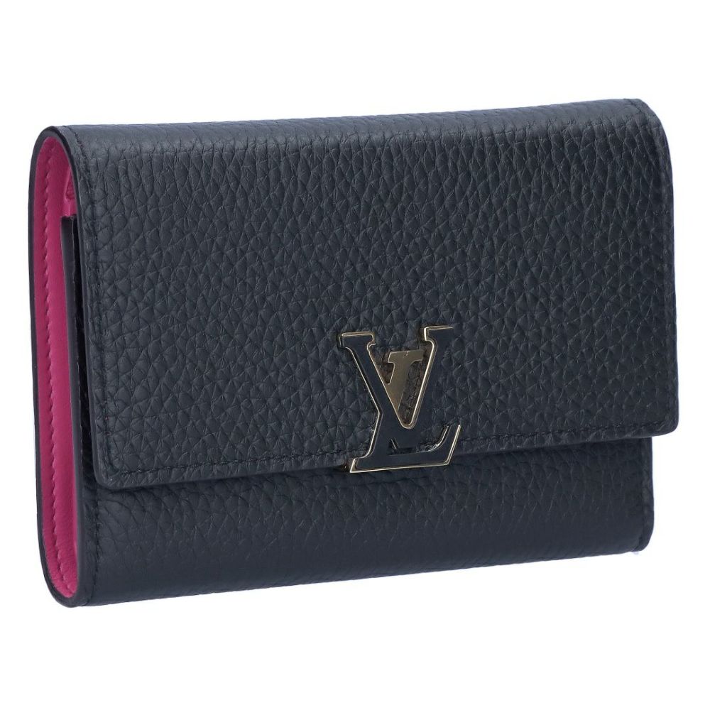 ルイヴィトン LOUIS VUITTON 折財布 三つ折り財布 ポルトフォイユ･カプシーヌ コンパクト M62157 カプシーヌ コンパクトウォレット