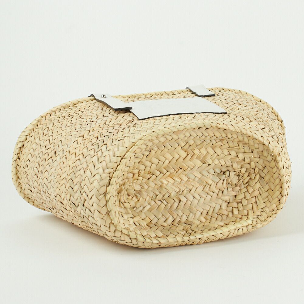 ロエベ かごバッグ バスケットバッグ A223S92X04 ホワイト系(2163 NATURAL/WHITE) LOEWE