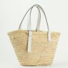 ロエベ かごバッグ バスケットバッグ A223S92X04 ホワイト系(2163 NATURAL/WHITE) LOEWE