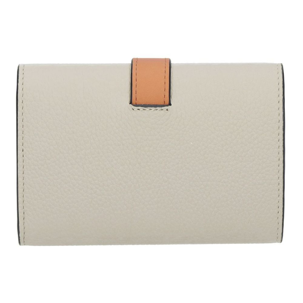 ロエベ LOEWE 折財布 3つ折り財布 スモール ヴァーティカル ウォレット C660S86X04 2463 LIGHT OAT/HONEY