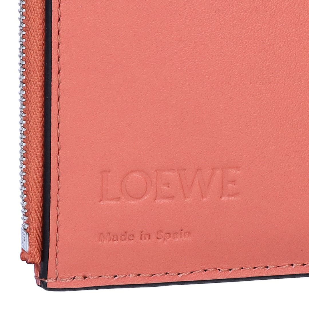ロエベ LOEWE 折財布 3つ折り財布 スモール ヴァーティカル ウォレット C660S86X04 2463 LIGHT OAT/HONEY