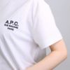 アーペーセー A.P.C. レディース半袖Tシャツ COHBW F26389 BLANC