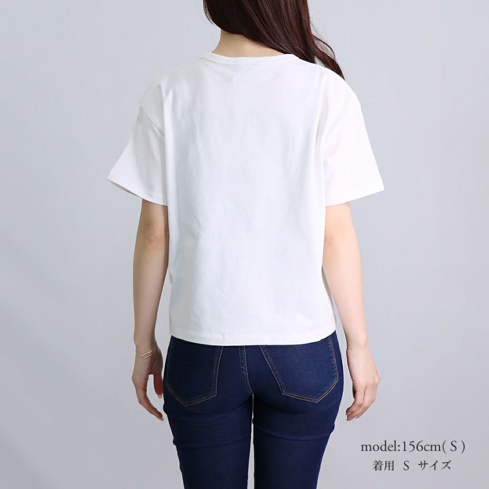 アーペーセー A.P.C. レディース 半袖Tシャツ COHBQ F26390 BLANC DARK N