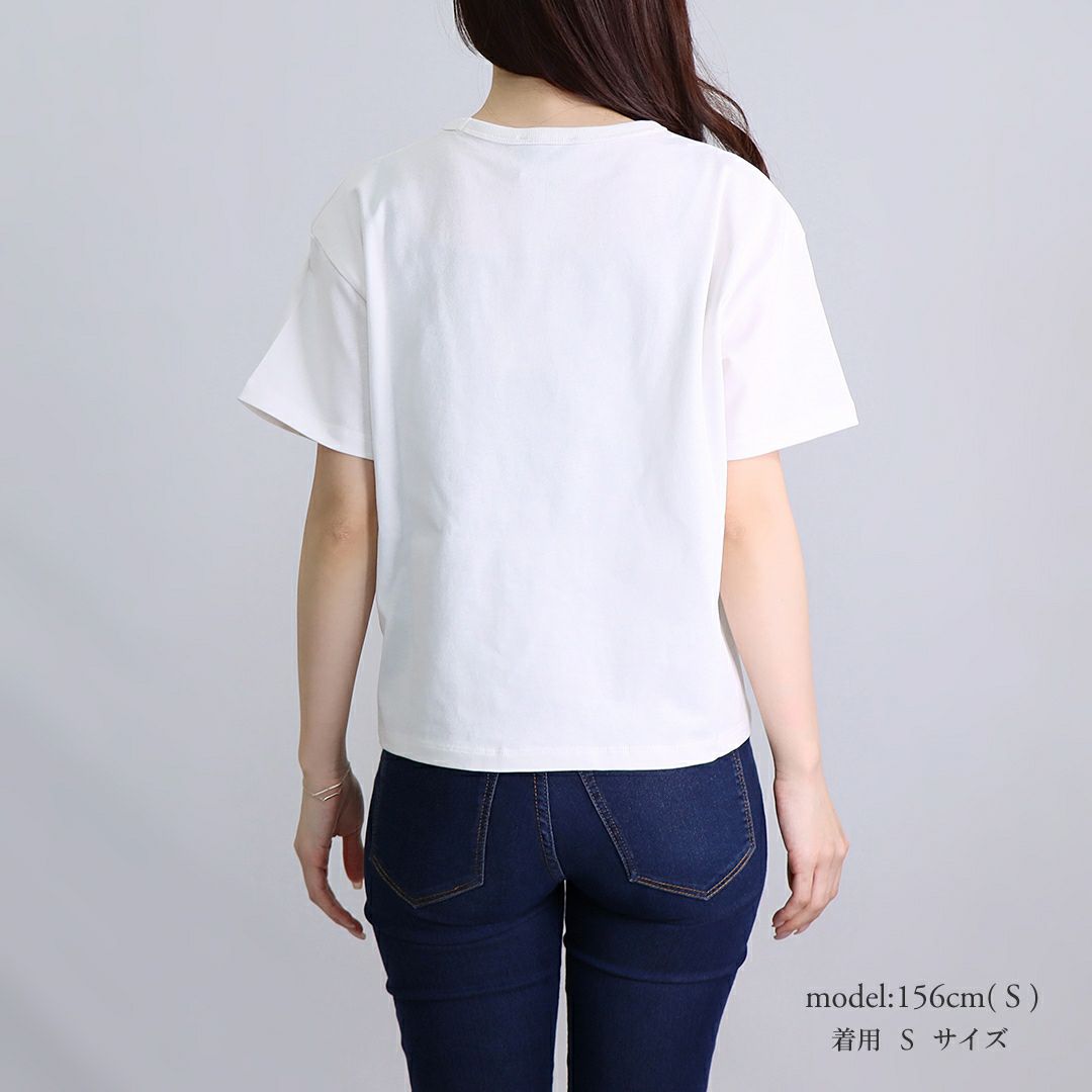 アーペーセー A.P.C. レディース 半袖Tシャツ COHBQ F26390 BLANC DARK N