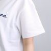 アーペーセー A.P.C. レディース 半袖Tシャツ COHBQ F26390 BLANC DARK N