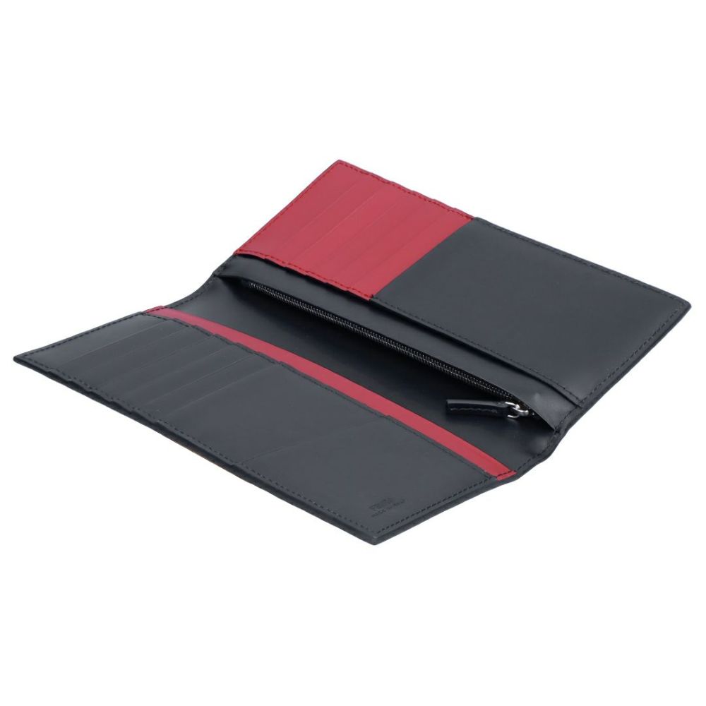 フェンディ FENDI メンズ 長財布 7M0355 AJF4 F19KP NERO+FRAGOLA+P ブラック 【お取り寄せ】