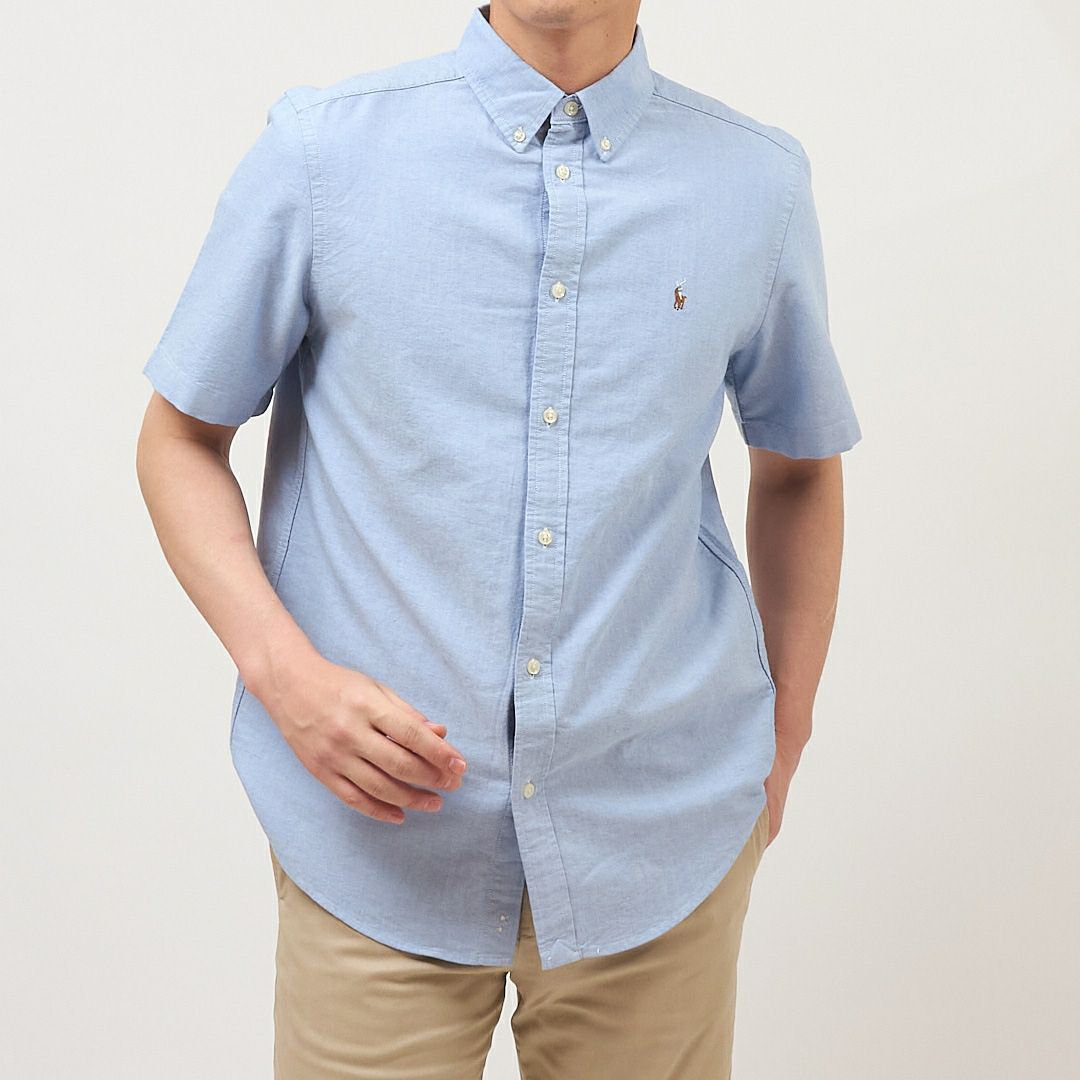 ポロ ラルフローレン POLO RALPH LAUREN ボーイズライン メンズ 半袖シャツ 323886742 OXFORD SPORT SHIRT