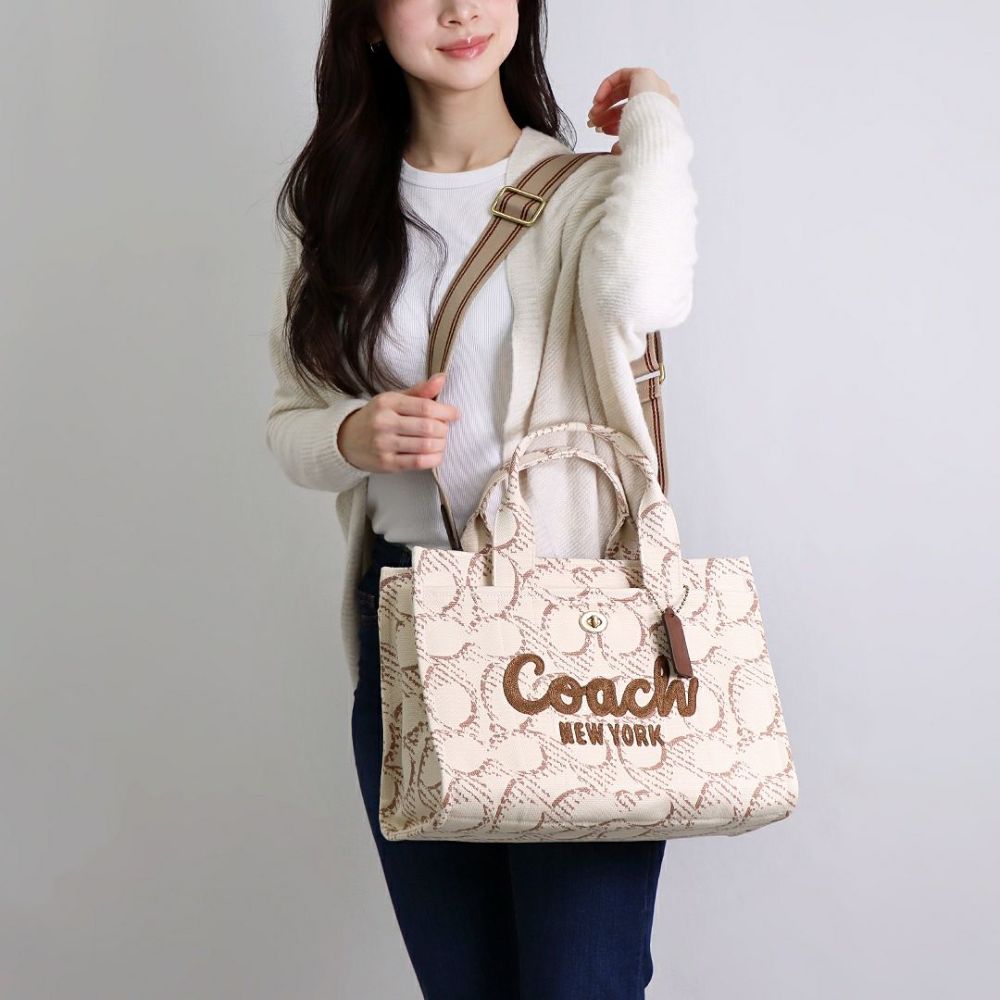 コーチ COACH 2WAYバッグ CAM70 B4/NP キャンバストート カーゴトート
