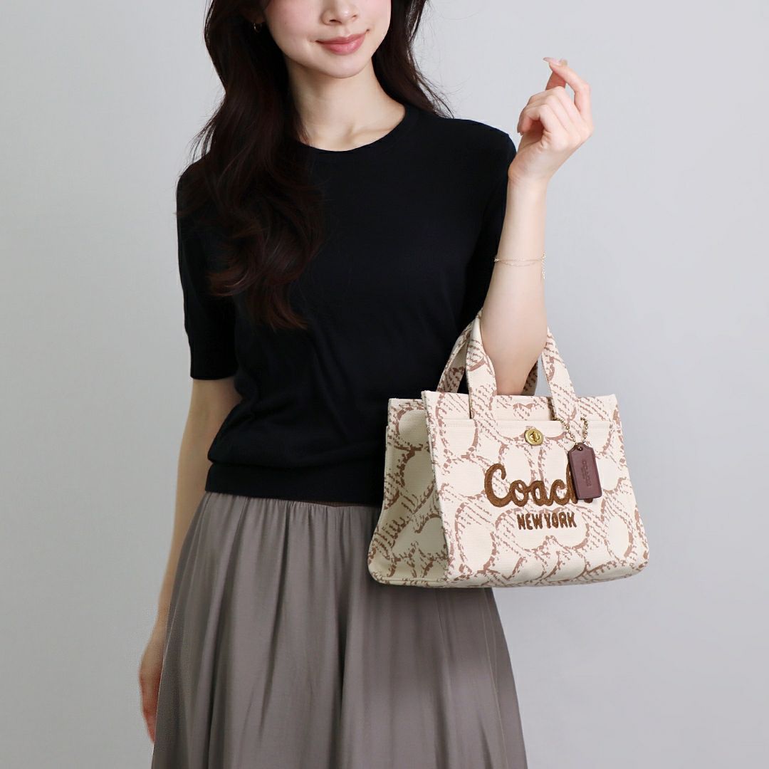 コーチ COACH 2WAYバッグ CAM61 B4/NP キャンバストート カーゴトート