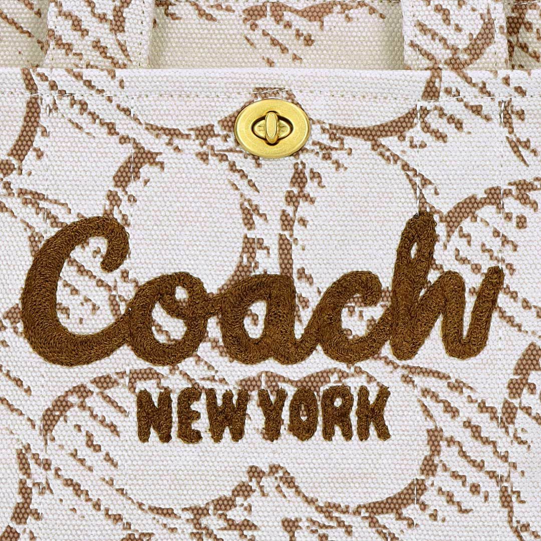 コーチ COACH 2WAYバッグ CAM61 B4/NP キャンバストート カーゴトート