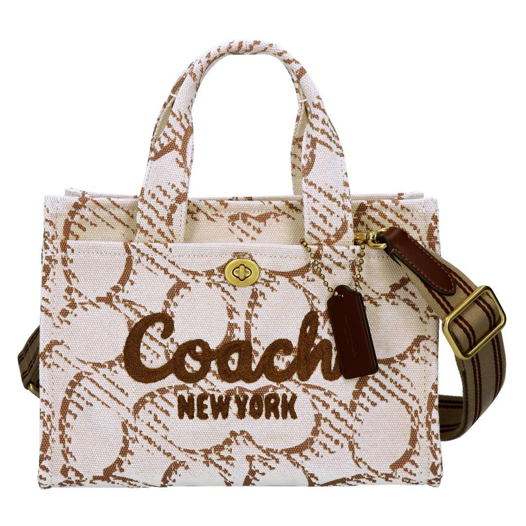 コーチ COACH 2WAYバッグ CAM61 B4/NP キャンバストート カーゴトート