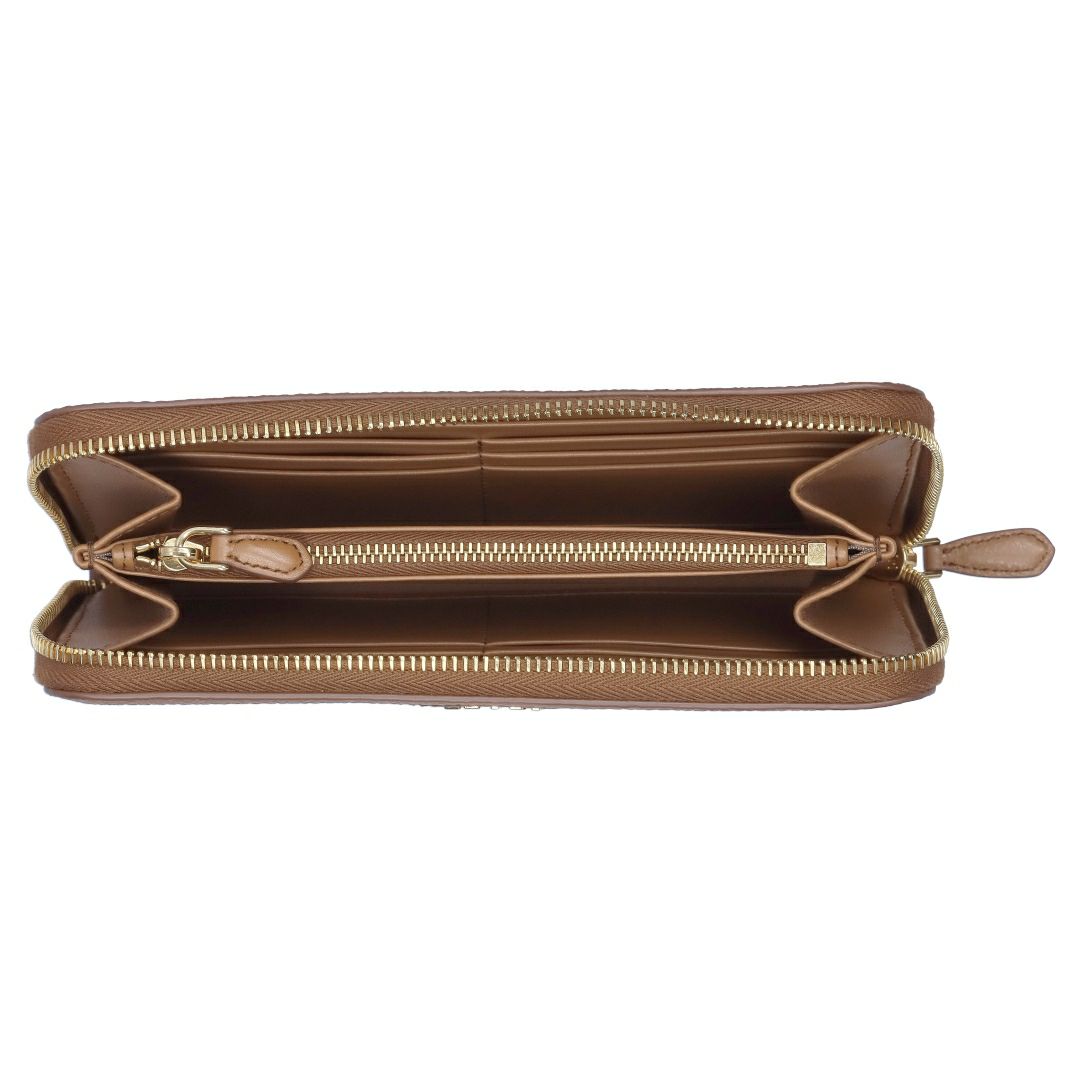 プラダ PRADA 長財布 VITTELO DAINO ヴッテロダイノ 1ML506 2BBE F03CW CARAMEL 【お取り寄せ】