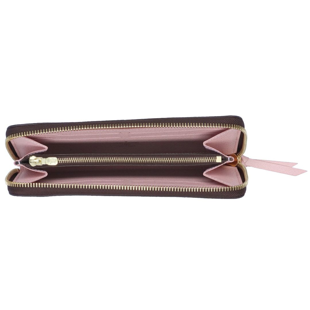 ルイヴィトン LOUIS VUITTON 長財布 ラウンド財布 ポルトフォイユ・クレマンス M61298 ローズ・バレリーヌ