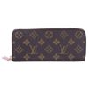 ルイヴィトン LOUIS VUITTON 長財布 ラウンド財布 ポルトフォイユ・クレマンス M61298 ローズ・バレリーヌ