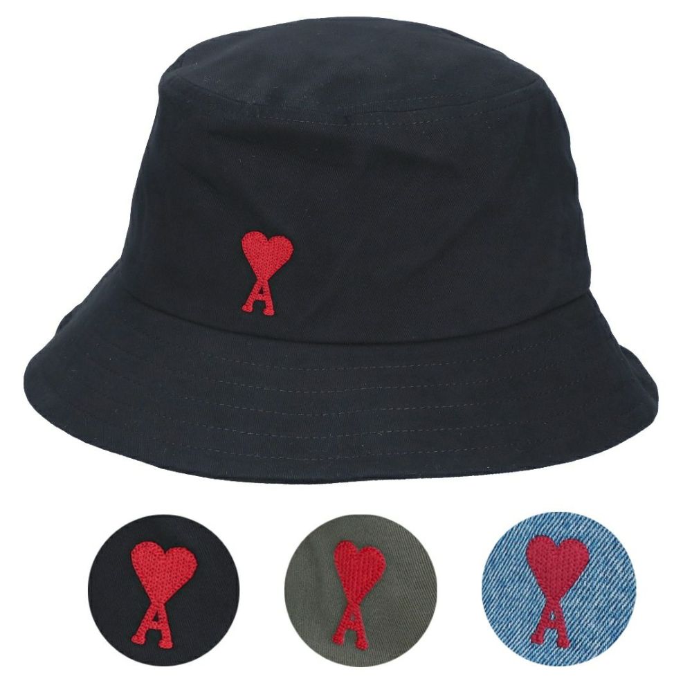 アミパリス AMI PARIS バケットハット 帽子 UHA246 AW0041 DE0046