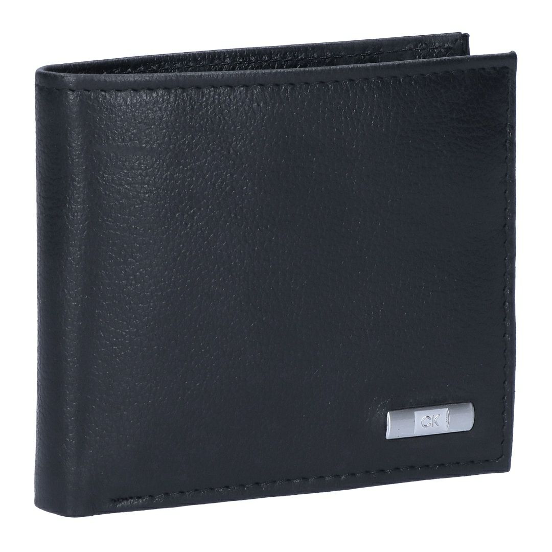 カルバンクライン CALVIN KLEIN メンズ 折財布 二つ折り財布 小銭入れ付き 31CK130018 BILLFOLD WITH COIN POCKET BLACK ブラック