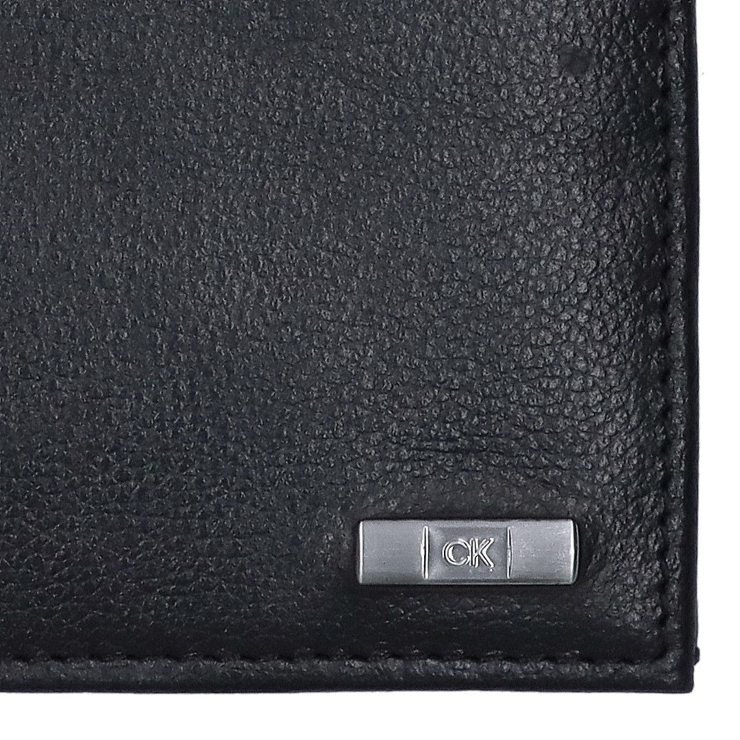カルバンクライン CALVIN KLEIN メンズ 折財布 二つ折り財布 小銭入れ付き 31CK130018 BILLFOLD WITH COIN POCKET BLACK ブラック