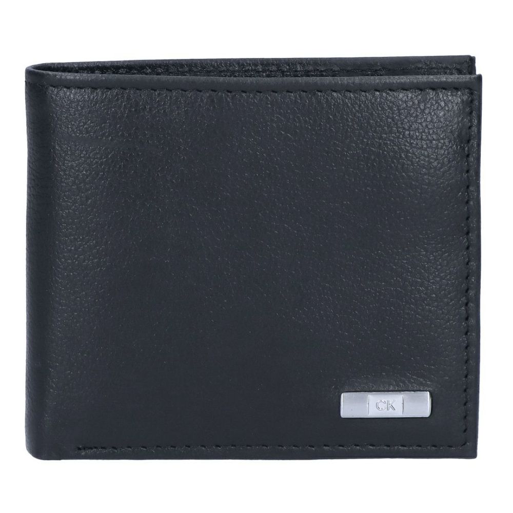 カルバンクライン CALVIN KLEIN メンズ 折財布 二つ折り財布 小銭入れ付き 31CK130018 BILLFOLD WITH COIN POCKET BLACK ブラック