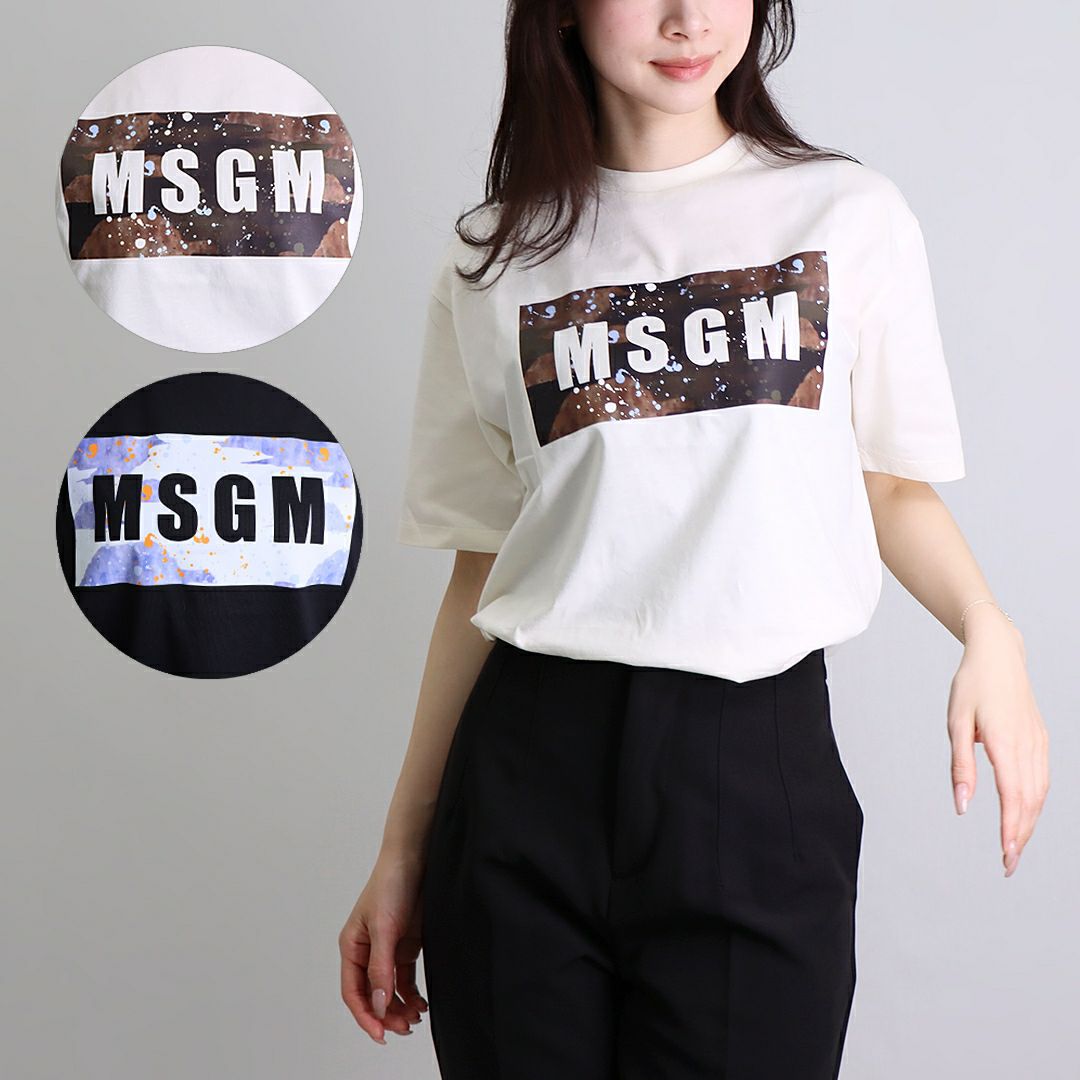 エムエスジーエム MSGM キッズ レディース 半袖Tシャツ S5MSJBTH036 JERSEY T-SHIRT BOY