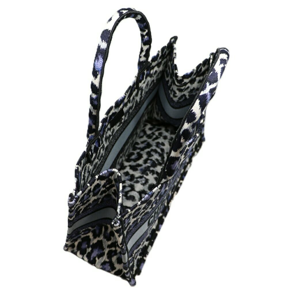 【リユース品】 ディオール DIOR バッグ トートバッグ ブックトート　ミディアム ブルー 【お取り寄せ】