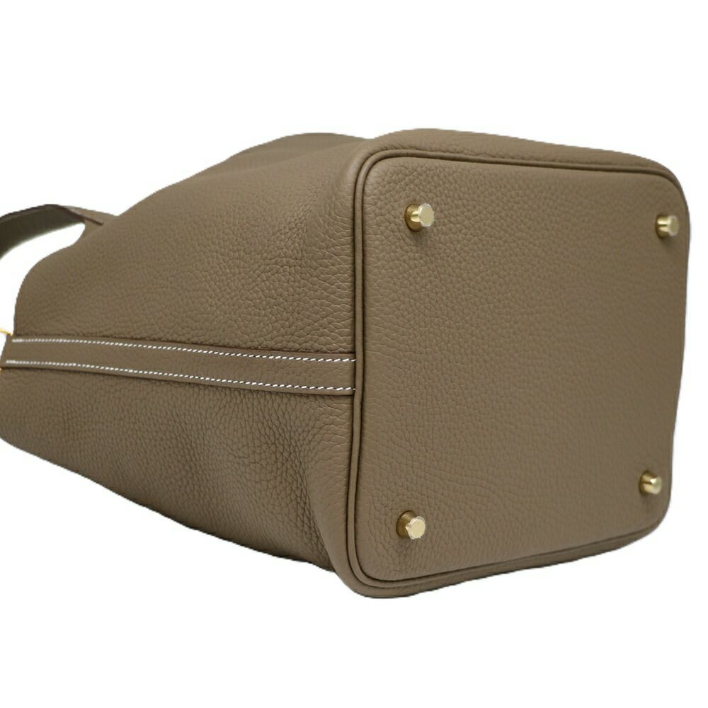 【リユース品】 エルメス HERMES バッグ ハンドバッグ ピコタンロック MM グレー 【お取り寄せ】